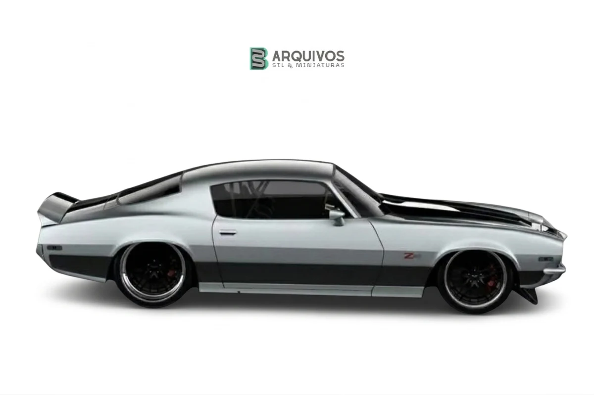 Modelo 3D STL - Chevrolet Camaro ProTouring 1970 — foto 3